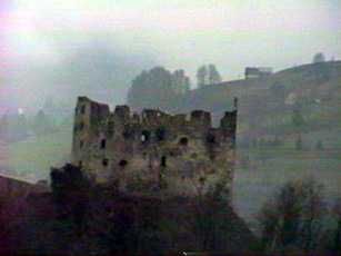 Burned out Castle North of Sargans