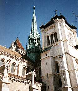 Cathedrale St-Piere, Old Geneve