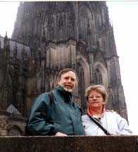 Rick & Lin at the Cathedral of Cologne