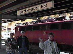 Arrival at Berchtesgaden Hbf