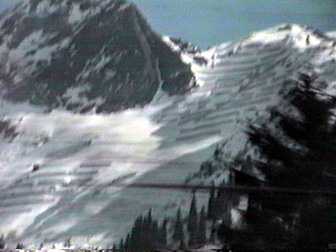 Avalanche controls at Langen am Arlberg