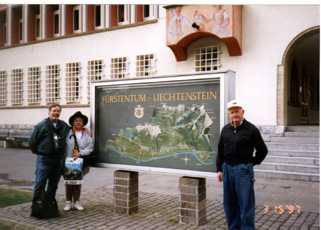Downtown Vaduz - at the Rathaus